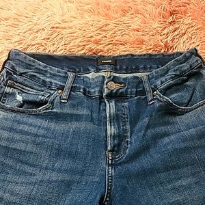 Express flexx jeans.  Skyscraper mid rise.  Size Large.